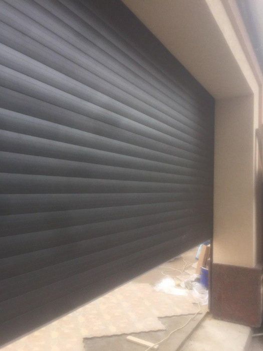 Роллетные систематические ворота "Рольставни" автоматические Вароты