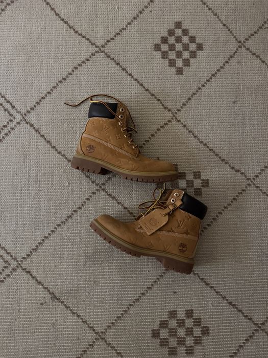 Ghete Timberland  x Louis Vuitton