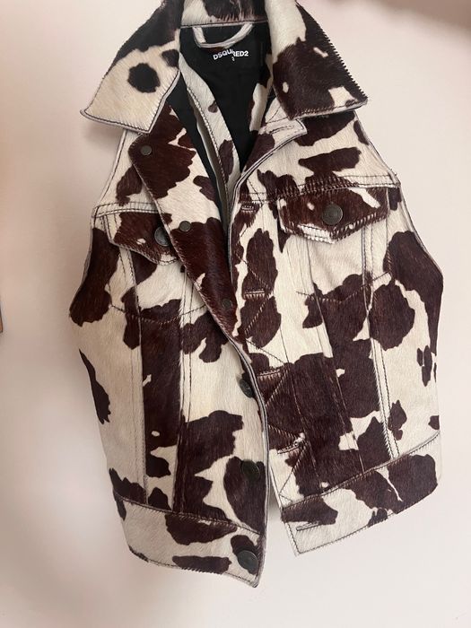 Vestă din piele de vacă