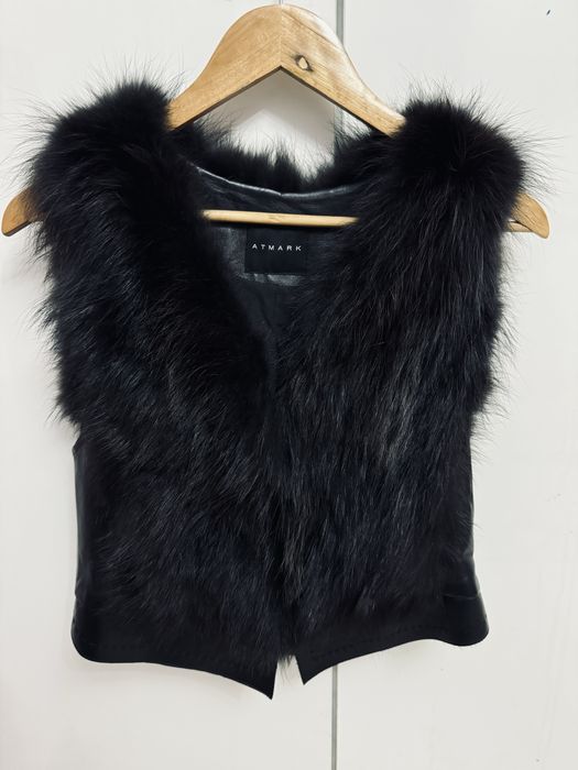 Жилетка натуралка Корея новая