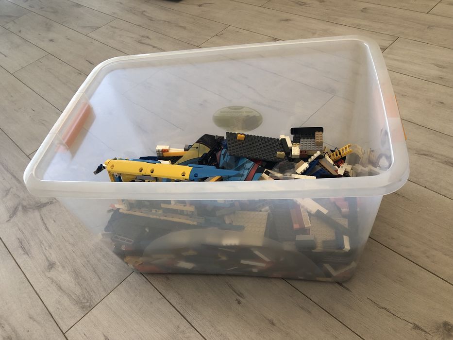 Лего детали с боксом