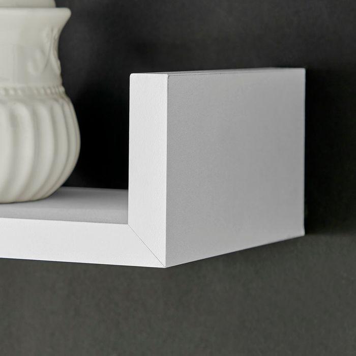 Бели рафтове-3 броя/комплект бели рафтове/П-образни бели рафтове