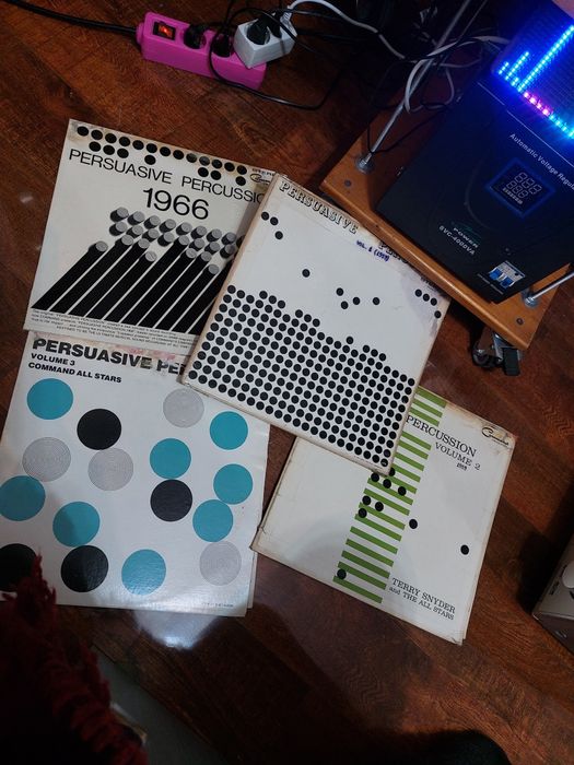 Discuri vinil de colectie-1959,1966,1978-Persuasive Percussion (jazz)