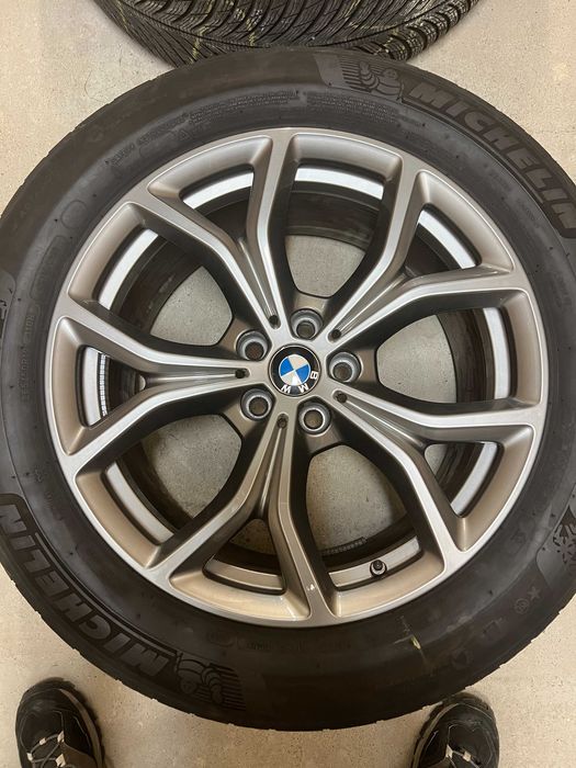Roti Iarna 19 inch BMW X5 G05 X6 G06 Michelin 265/50 R19 Runflat