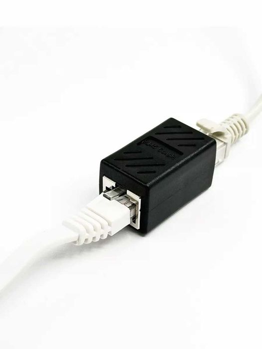 (5 шт) Соединитель интернет кабеля RJ45 | Удлинитель для интернета