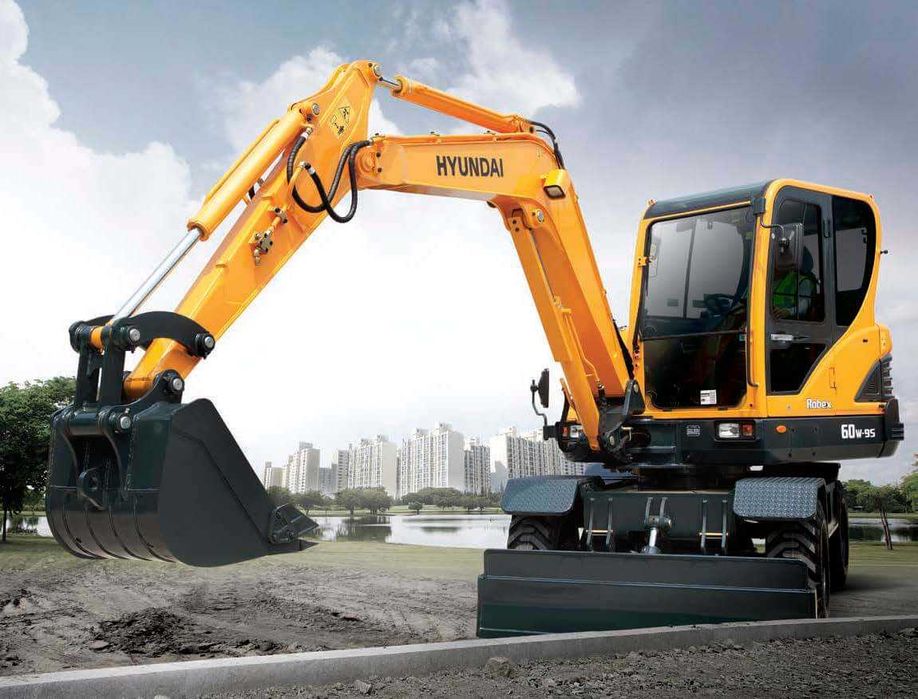 Экскаватор HYUNDAI R60W-9S Original KOREA