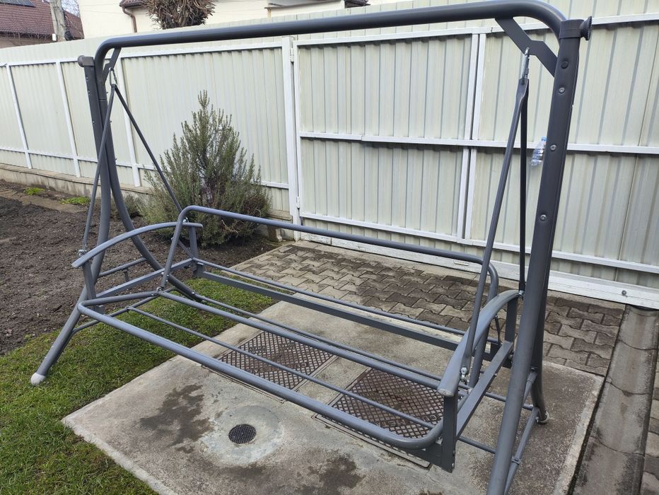 Balansoar gradina 3 persoane - Structura metal