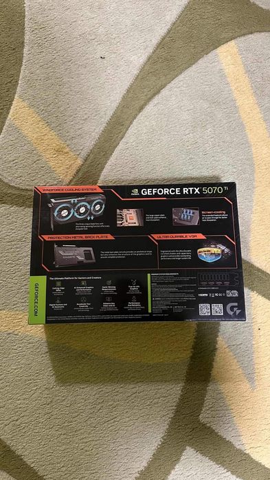 Видео  карта геймърска    оригинална    за  компютър.   Графична ка