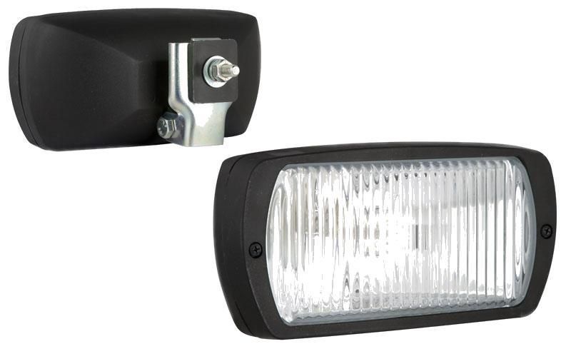 Proiector ceata Skoda Favorit/Forman, 1989-1995, FSO Caro, Atu, Plus, Combi, Truck, 1978-2002, EU, fata, partea stanga=dreapta, dreptunghiular; 195x86x83 mm; 12/24V; H3; geam alb, carcasa neagra;