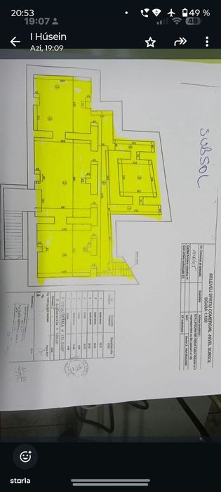 Spatiu 120 mp Lipscani Subsol