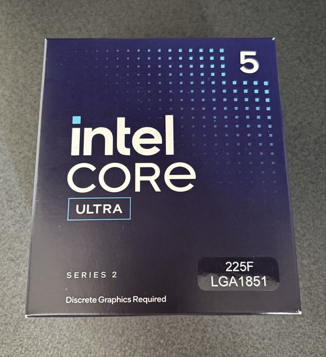 Intel Core Ultra 5 225F garantie 3 ani