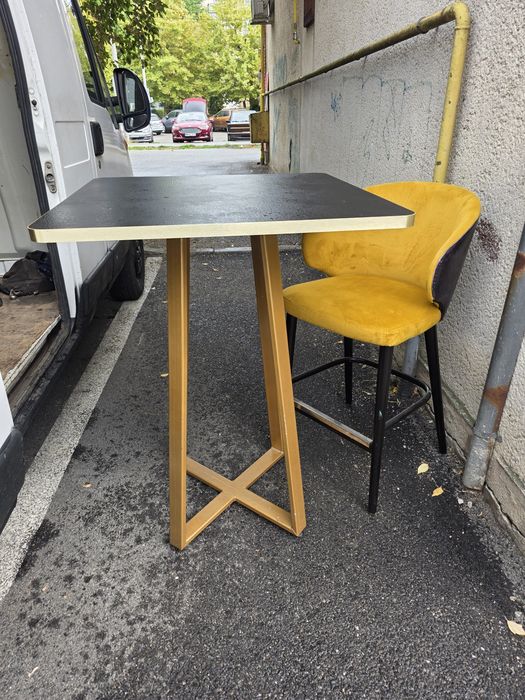 Masa cu doua scaune horeca