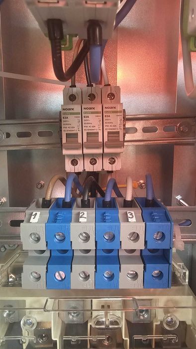 Firida distributie si contorizare FDCS MET-3M 32A NOUA complet echipata NOARK