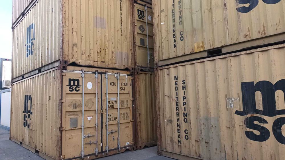 Containere Maritime 20ft 6 m stare Buna de Functionare