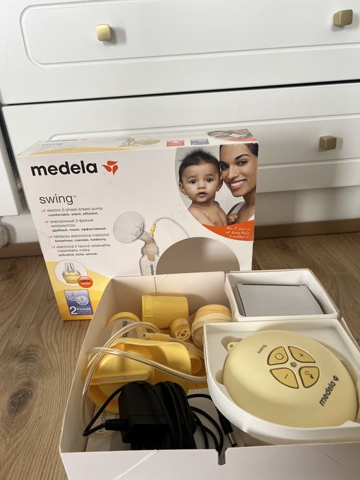 Единична двуфазна електрическа помпа за кърма Medela Swing