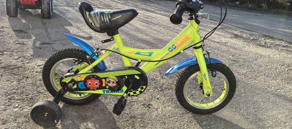 Bicicleta roti ajutătoare copii