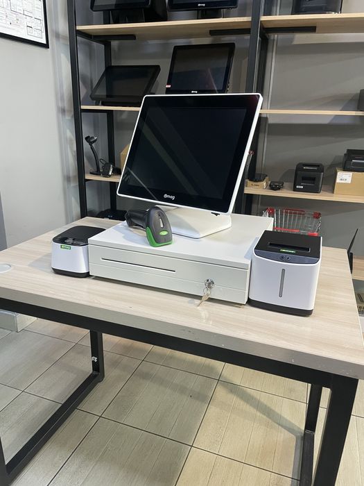 Моноблок сканер весы тсд принтер чеков касовый программа Умаг