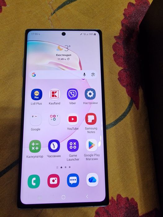 Перфектен смартфон Samsung Note 10+ 12/256