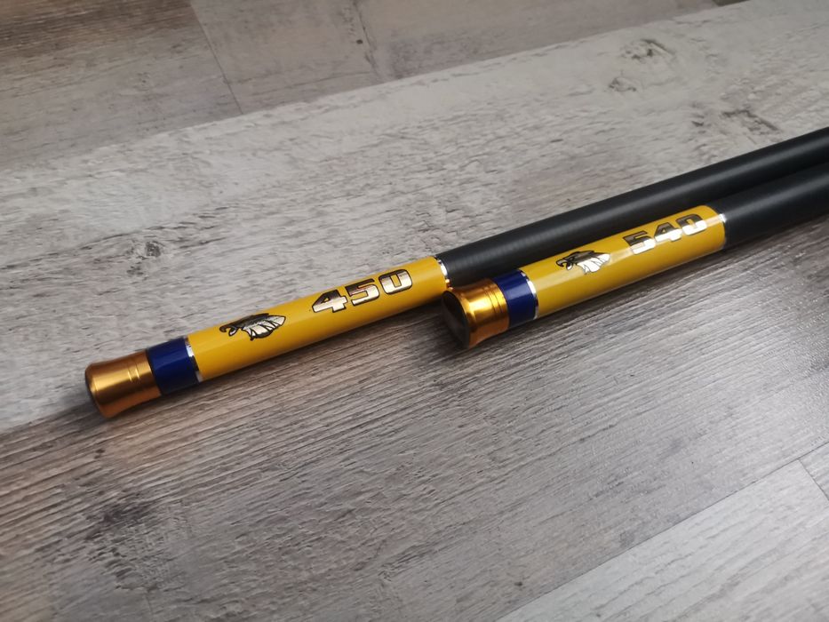 Undita carbon tronson scurt 4,5/5,4/6,3m-Varga ușoară,Bat pescuit 5,4