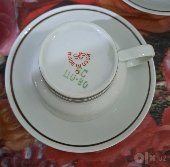 Новый набор чашек на 6 персон,производство СССР
