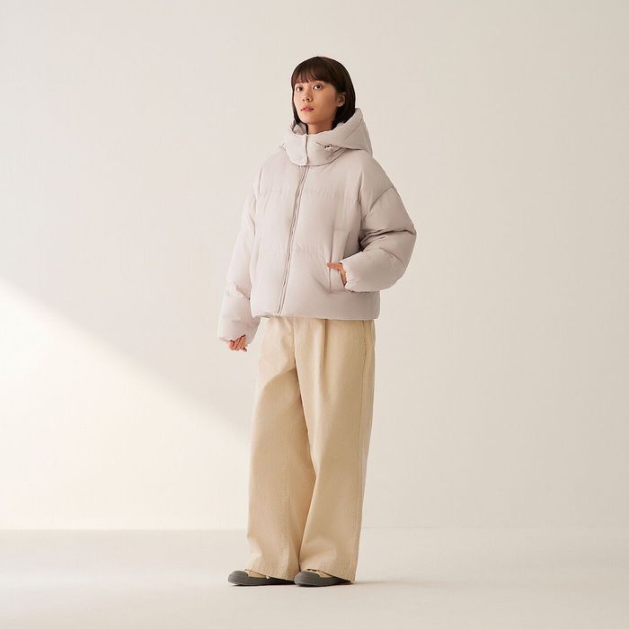 новый  японский пуховик MUJI.