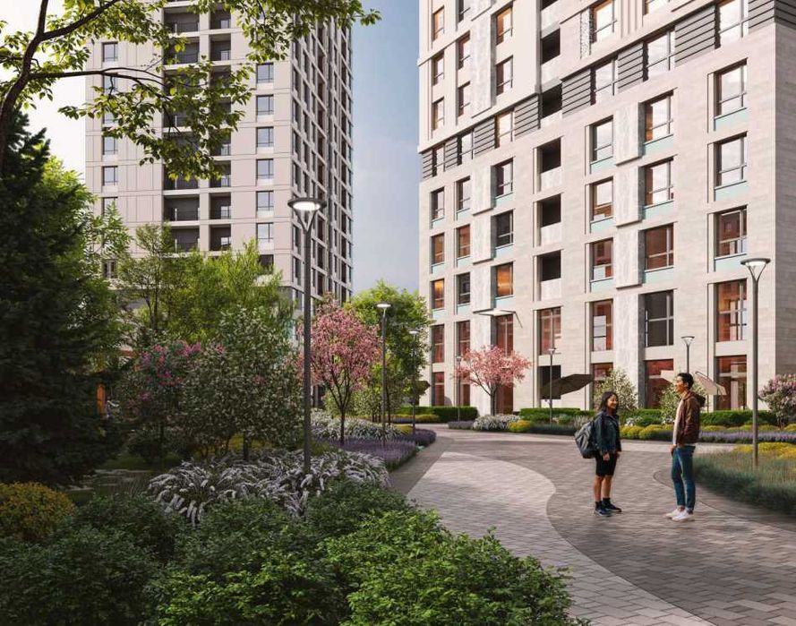 3-ком квартира с видом на озеро  Яшнабад (ГА)