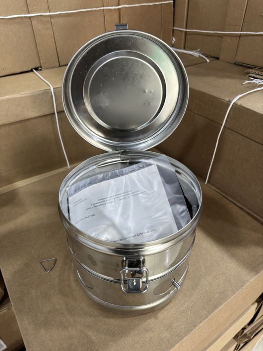 Коробка стерилизационная круглая БИКС КСК-18