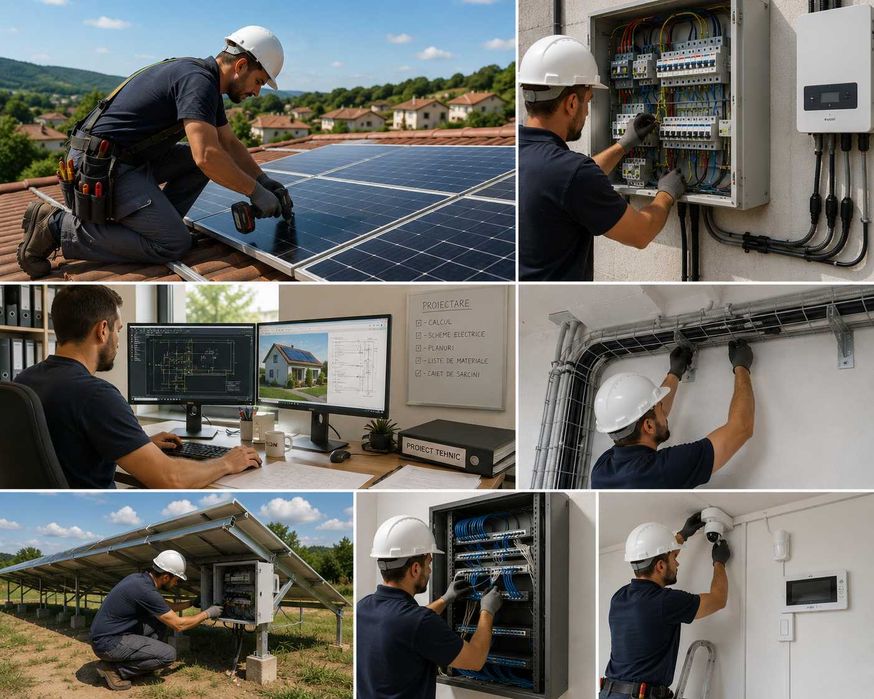 Electrician autorizat ANRE- proiectare si executie