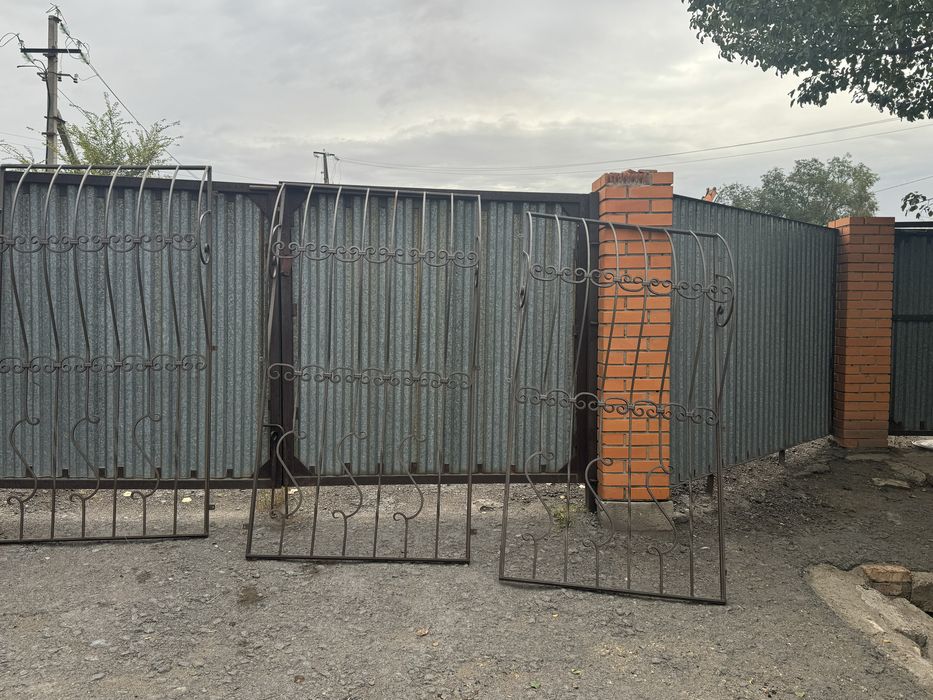 Забор металлический