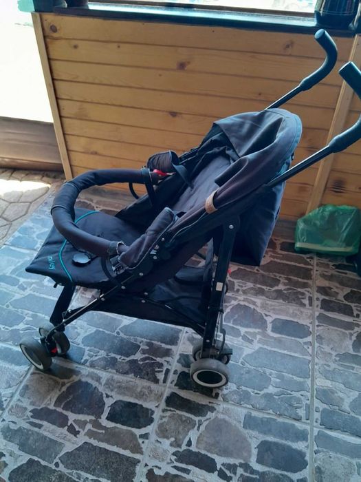 Лятна детска количка тип чадър Chipolino - Майли, черна