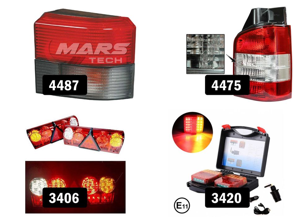 Лед Стопове за ремарке, камион, платформа, трактор, бус, кравана и др.