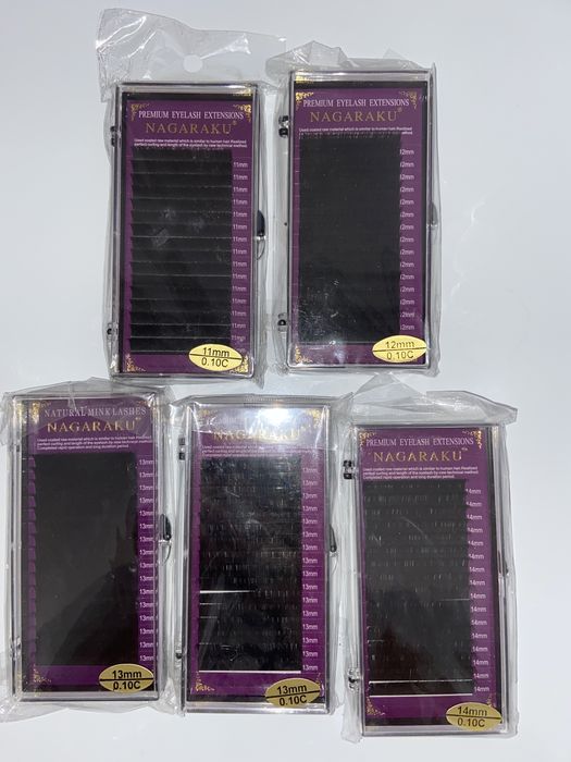 Ресницы для наращивания Nagaraku natural