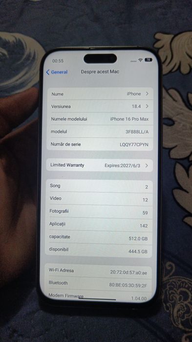 iPhone 16 pro max