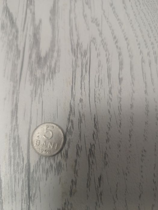 Moneda veche de 5 bani rara