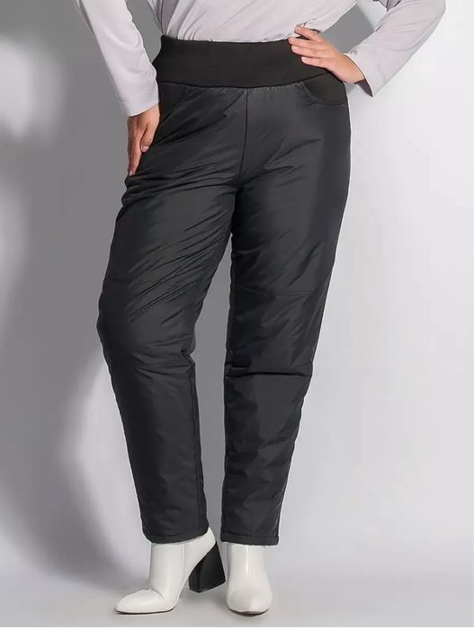 Утепленные брюки женские