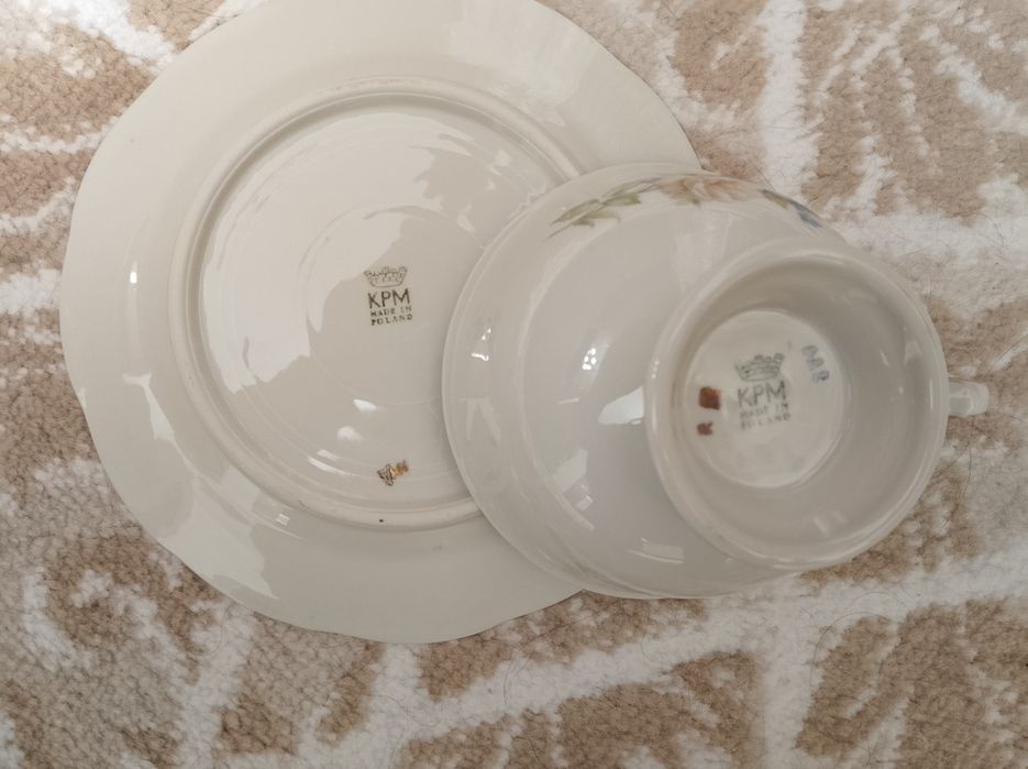 Сахарница "Слоник". Вазочка ЛФЗ. Чайная пара.