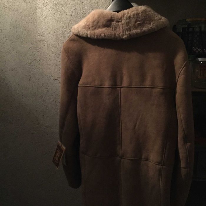 Мъжки кожух естествена кожа