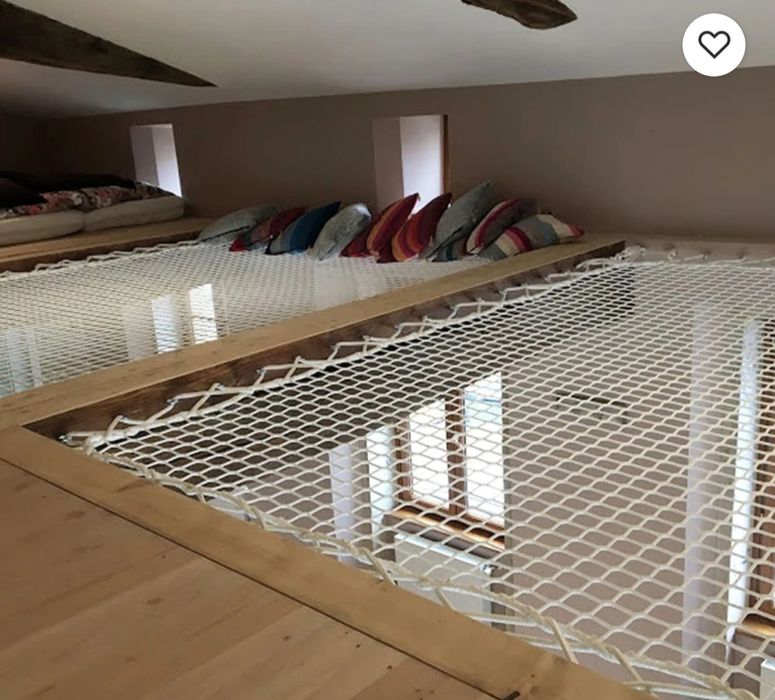 Высокая прочность защитная сетка для пола Лофт специальный гамак для с