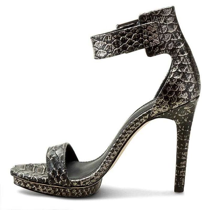 %ПРОМО% CALVIN KLEIN № 38 & 39 – Дамски кожени сандали "EXOTIC DESIGN"