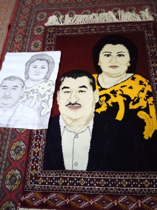 Гилам совга.  (Подарок.) Кулда тукилади. Хар хил размер.