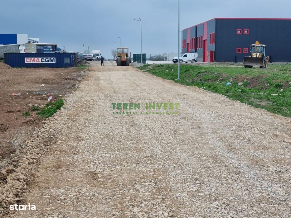 Vânzare Teren 4.000 Mp - Industrial - Popești Leordeni - Centură