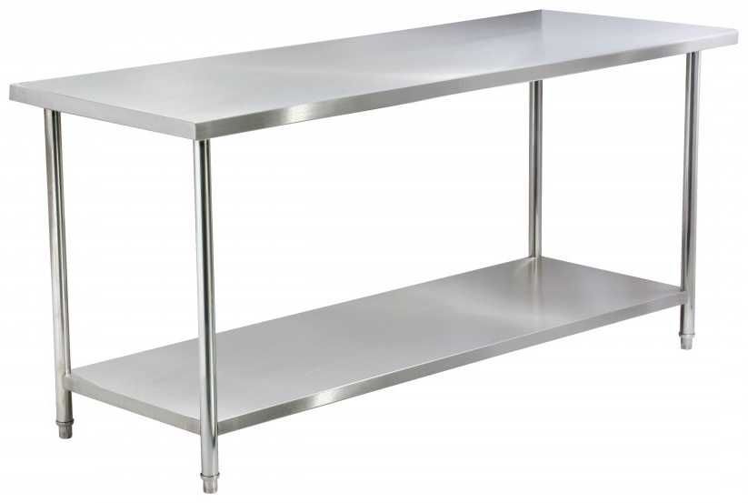 Разделочный стол EKO-KITCHEN RS-200/80, 200x80x85 см, сталь