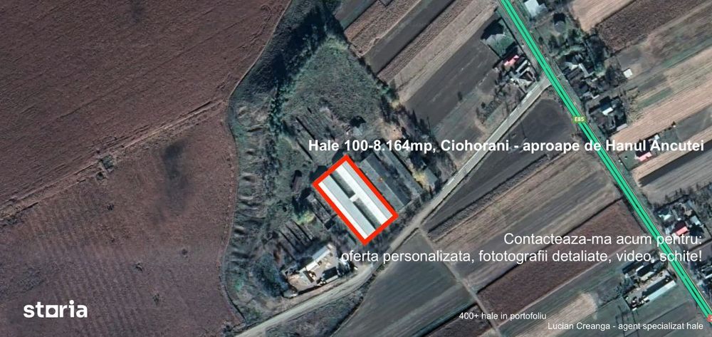 Hale de la 100mp la 8164mp, Ciohorani, aproape de Hanul Ancutei