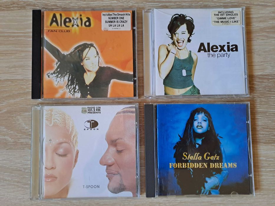 Pachet 4 CD Originale Eurodance anii '90- Alexia, Stella Getz, T-Spoon ...