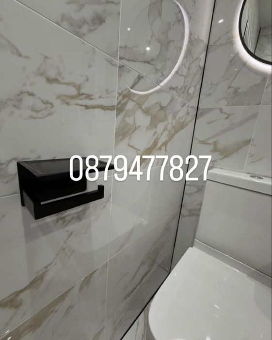 Ремонти баня основно лепене на плочки мазилки боядисване шпакловане възстановяване на стари къщи цялостни ремонти на апартаменти и офиси ремонт баня
