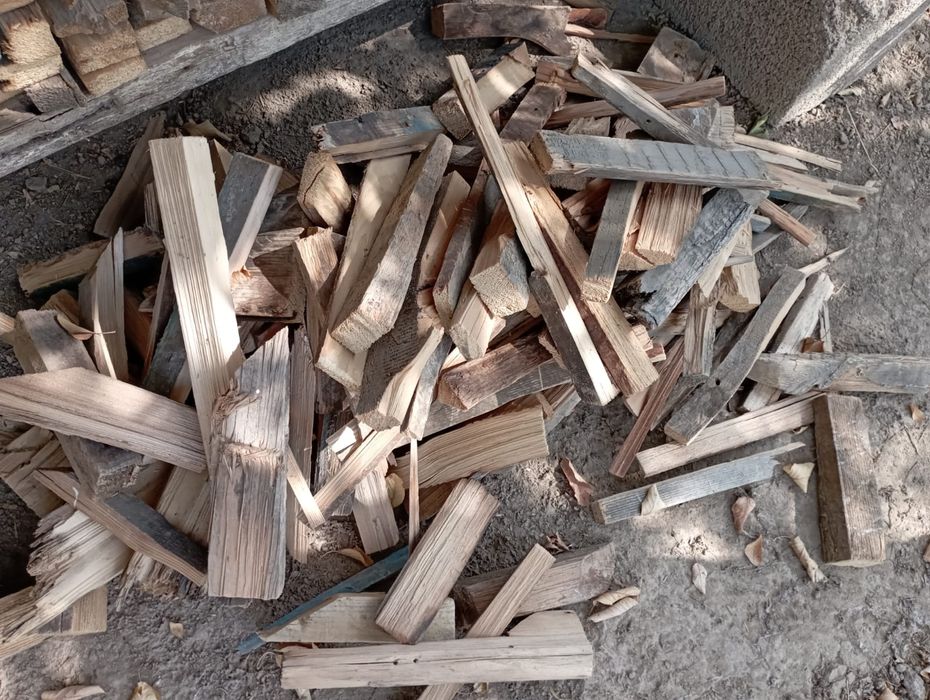 Дрова в мешках сухие готовые