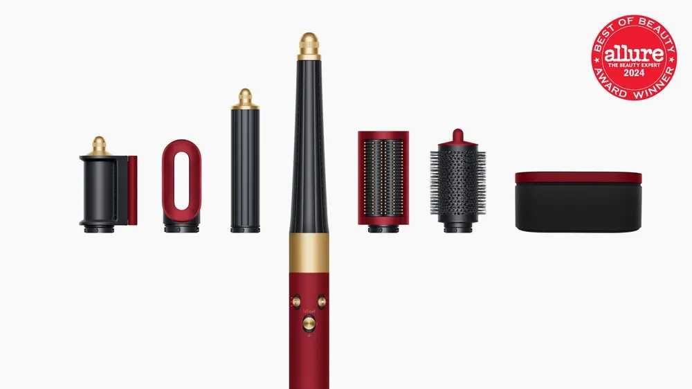 Dyson Airwrap™ ID HS08 Complete Long (Red Velvet / Gold) Бесплатная д