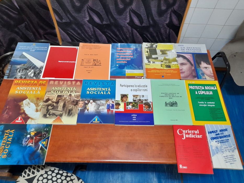Cărți asistenta sociala/reviste/abuz