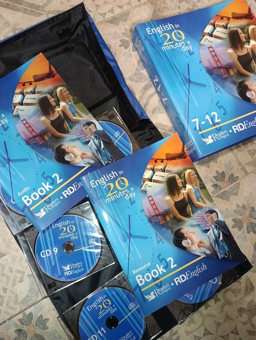 Комплект Английски  самоучител нов