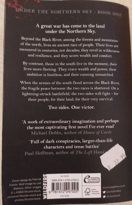 Leo Carew. The Wolf, The Spider, The Cuckoo